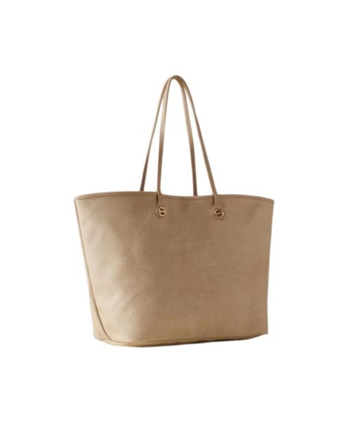 Borbonese Natural Shopping Bags