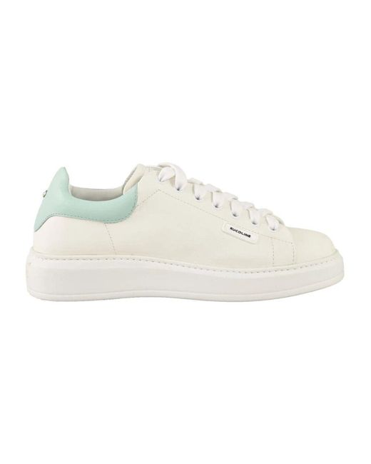 Rucoline White Lederschuhe, stilvolles design