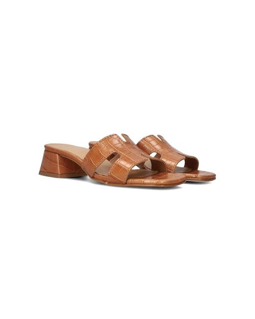 Notre-v Brown Braune Sommer Mules As-16621