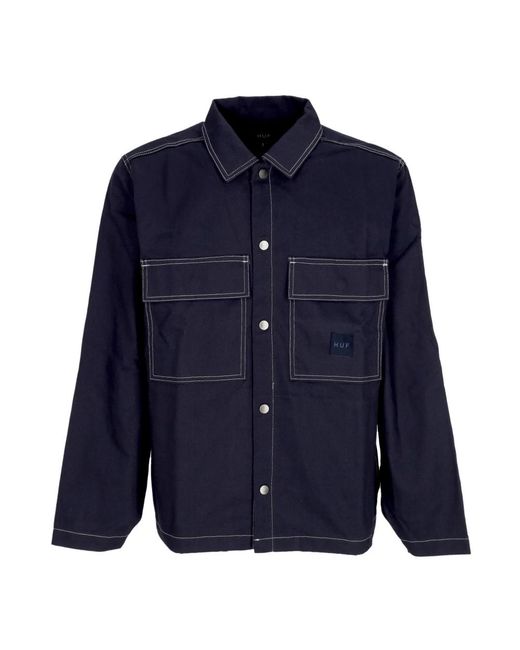 Huf Blue Light Jackets for men