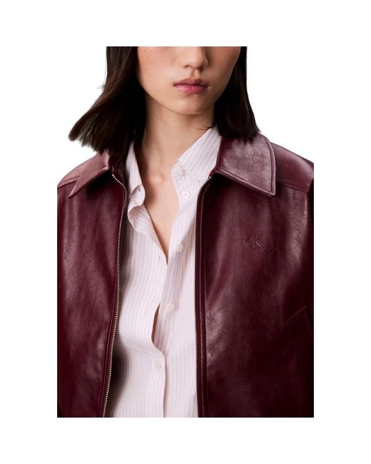 Light Jackets Calvin Klein de color Red