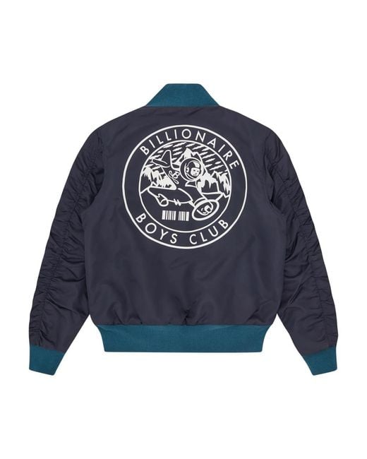 BBCICECREAM Bomberjack Met Astronaut Patch in het Blue voor heren