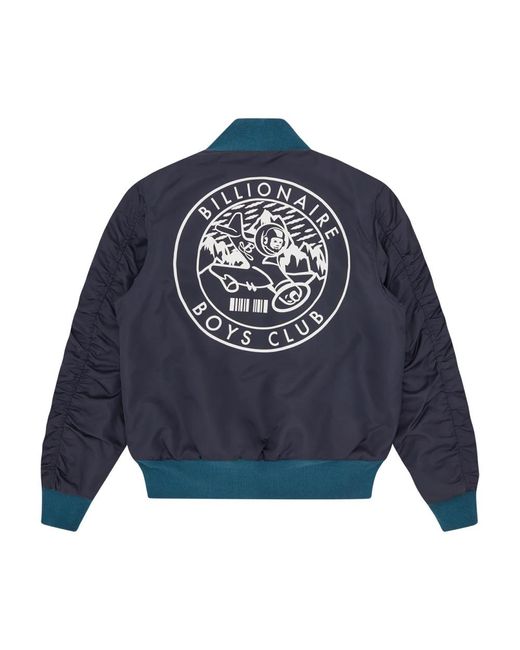 BBCICECREAM Bomberjack Met Astronaut Patch in het Blue voor heren
