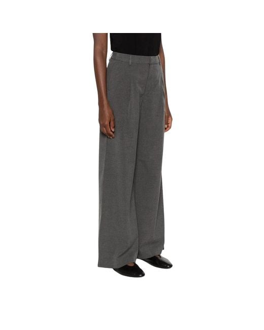 Gestuz Black Wide Trousers