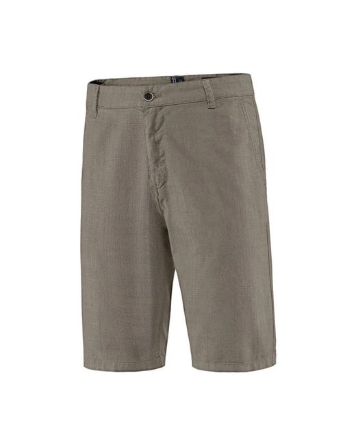 Bomboogie Gray Casual Shorts for men