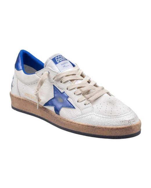 Golden Goose Deluxe Brand Blue Sneakers for men
