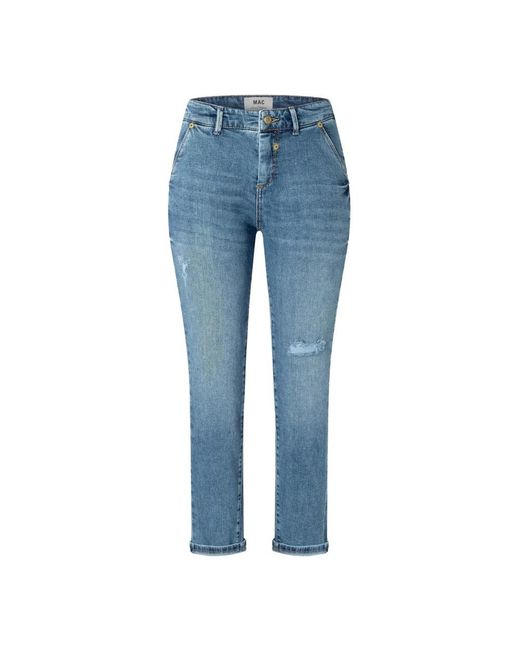 M·a·c Jeans ,Blauw ,Denim Skinny Jeans in het Blue