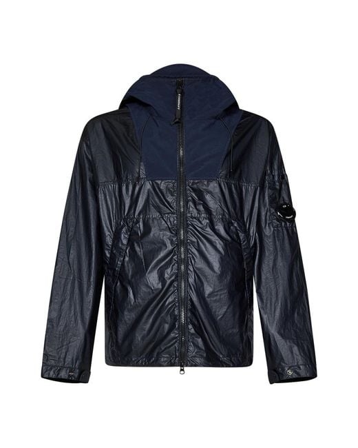 C P Company Blue Light Jackets for men