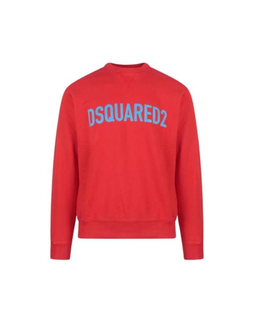DSquared² Red Sweatshirts for men