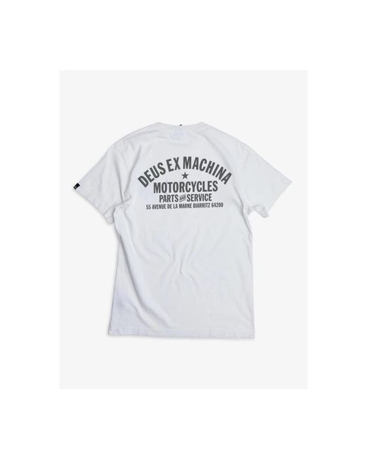 Deus Ex Machina White T-Shirts for men