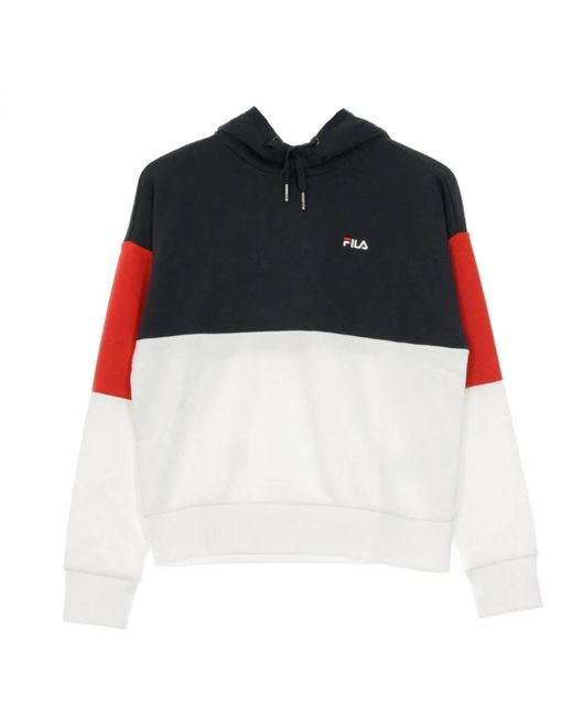 Fila Hoodies & Sweatvesten ,Wit ,Hoodie in het Black voor heren