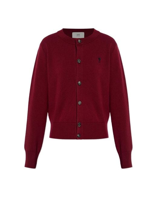 AMI Red Cardigans