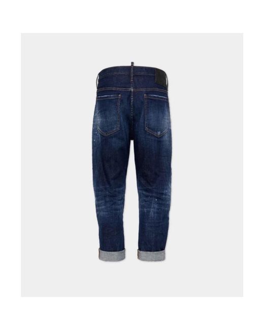Cropped Jeans DSquared² pour homme en coloris Blue