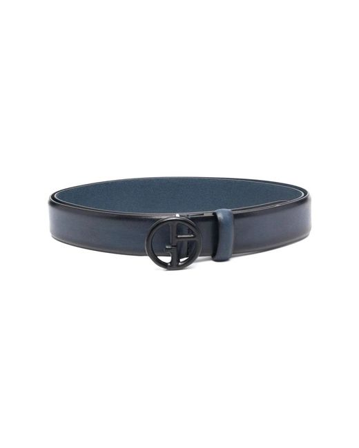 Giorgio Armani Blue Belts for men