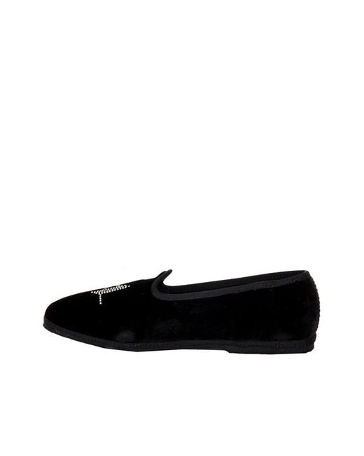 Karl Lagerfeld Black Loafers