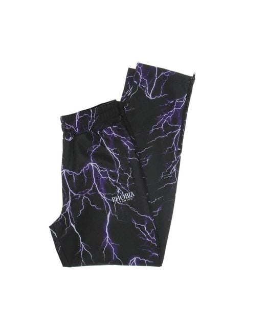 PHOBIA ARCHIVE Blue Sweatpants for men