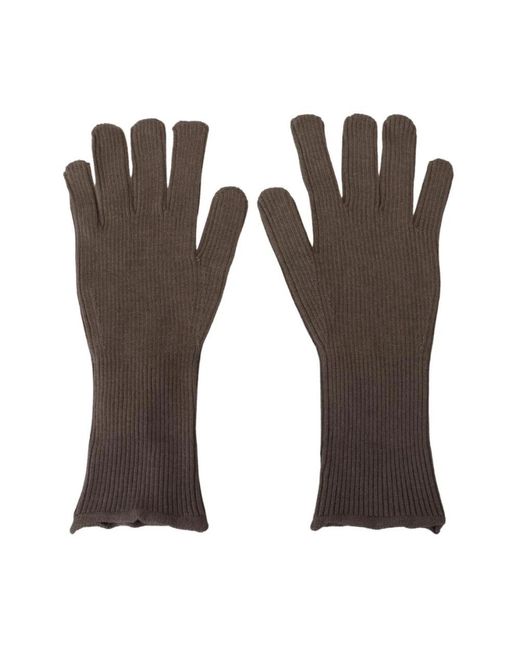 Dolce & Gabbana Gloves in Brown für Herren