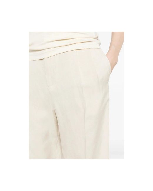 Barena Rechte Broek in het White