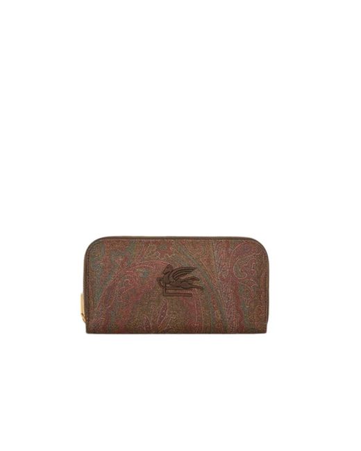 Etro Brown Wallets & Cardholders