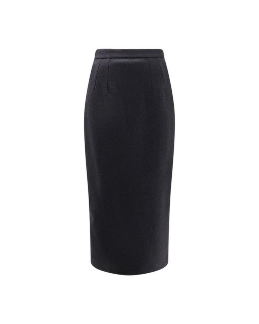 Dolce & Gabbana Black Midi Skirts