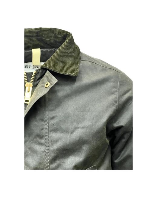 Brixtol Textiles Gray Light Jackets for men