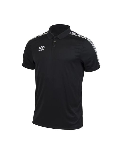 Diamond polo teamwear di Umbro in Black da Uomo