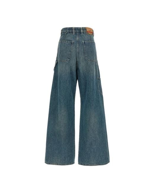 Wide Jeans DIESEL en coloris Blue