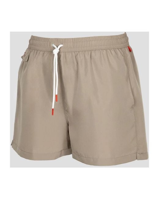 Kiton Natural Beachwear for men