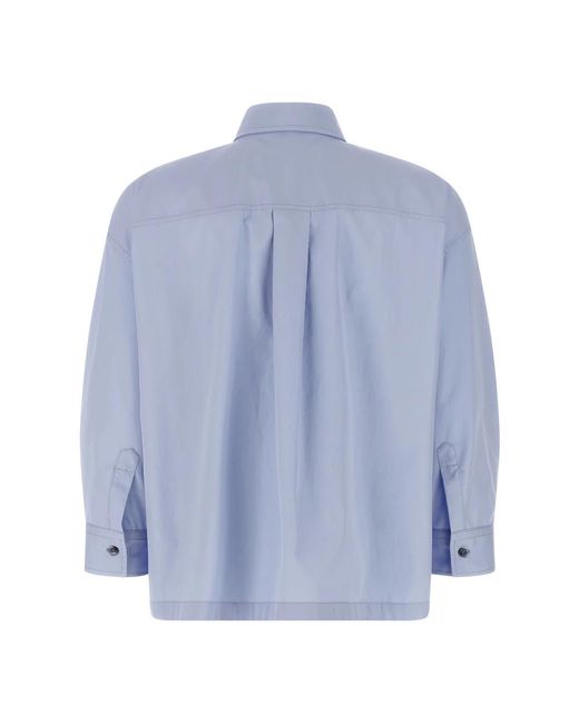Brunello Cucinelli Blue Shirts