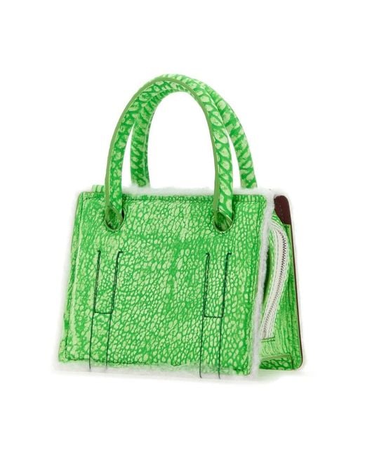 Dentro Green Handbags
