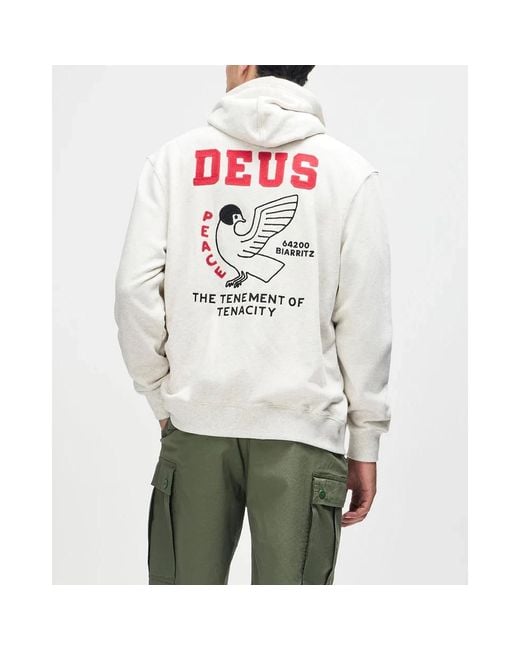Deus Ex Machina White Zip-Throughs for men