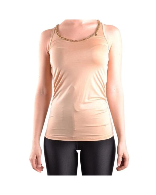 Elisabetta Franchi Pink Top Beige 161183