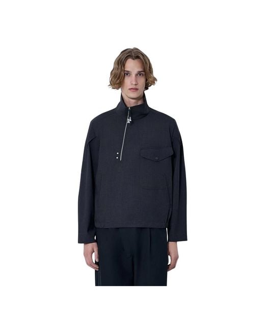 Kiko Kostadinov Blue Light Jackets for men