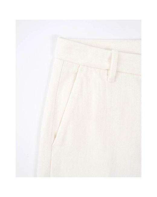 Nine:inthe:morning White Straight Trousers