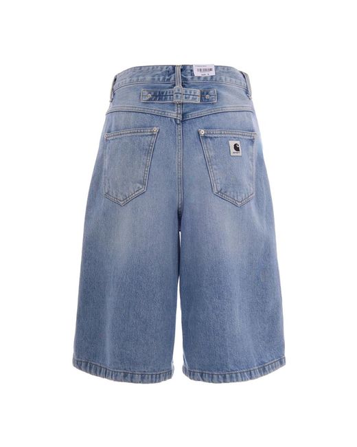 Carhartt Blue Denim Shorts