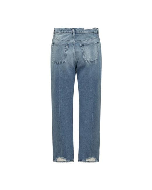 3x1 Blue Straight Fit Jeans