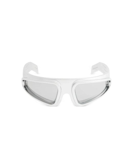 Rick Owens White Sunglasses for men