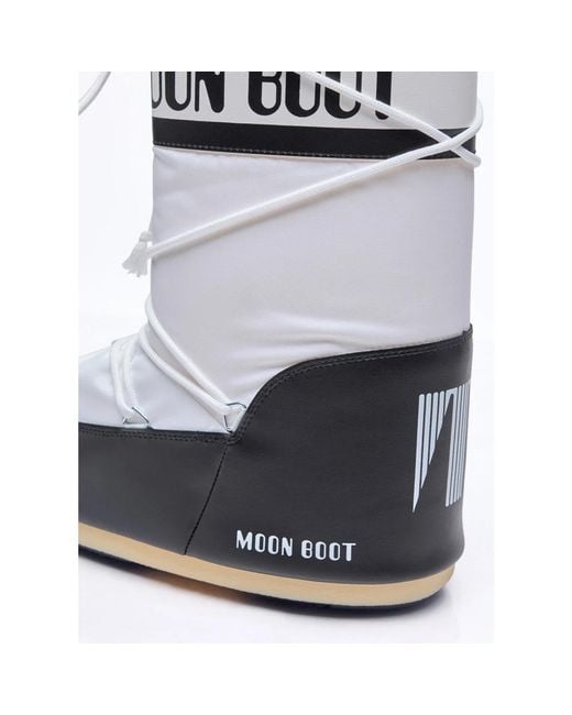 Moon Boot White Winter Boots for men