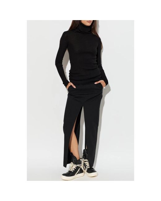 Rick Owens Black Turtlenecks