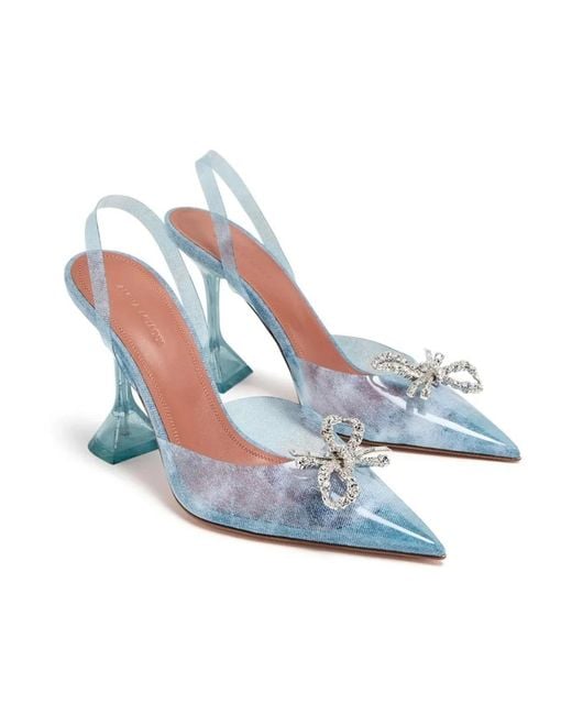 AMINA MUADDI Blue Pumps