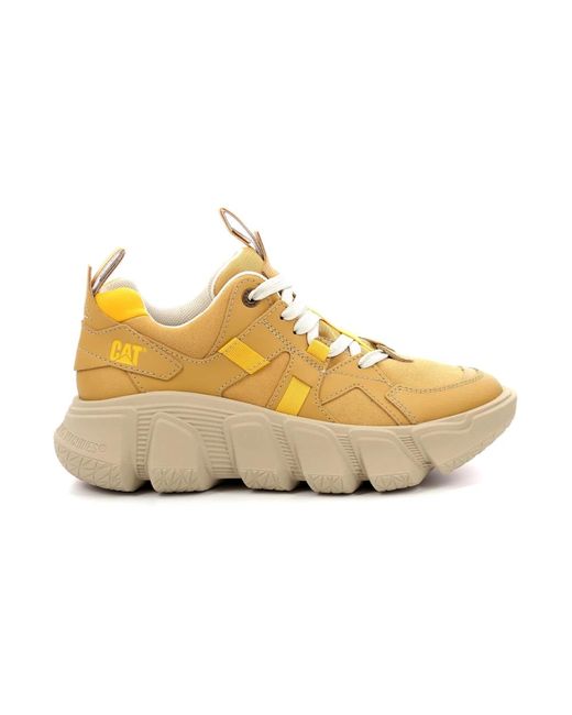 Sneakers di Caterpillar in Yellow da Uomo