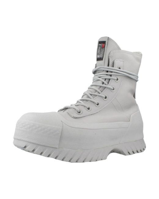 Lace-Up Boots di Converse in Gray da Uomo