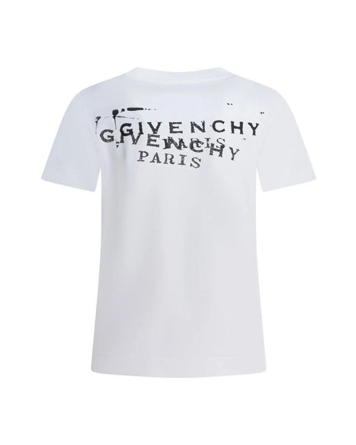 Givenchy White T-Shirts