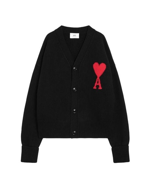 AMI Black Cardigans