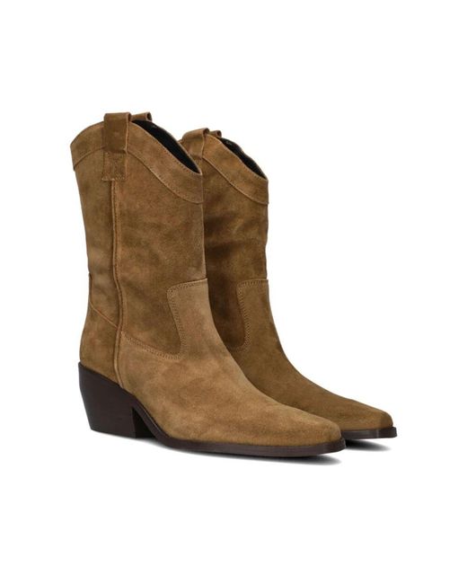 Notre-v Brown Ankle Boots