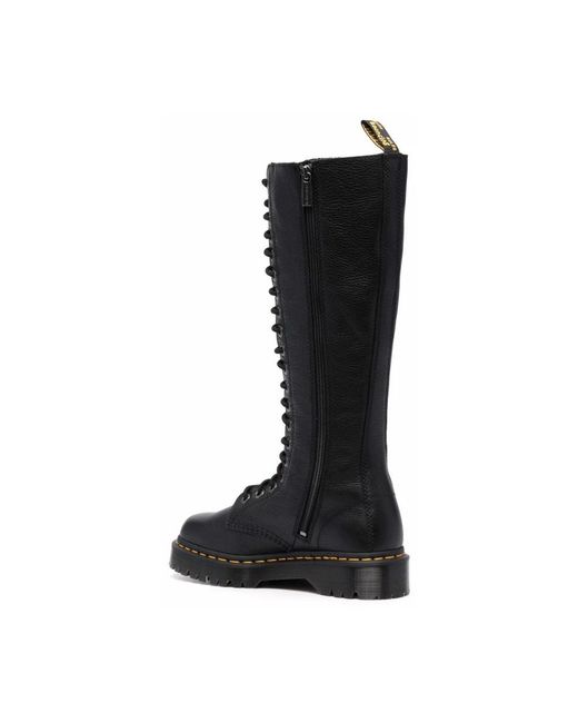 Dr. Martens Black Lace-Up Boots