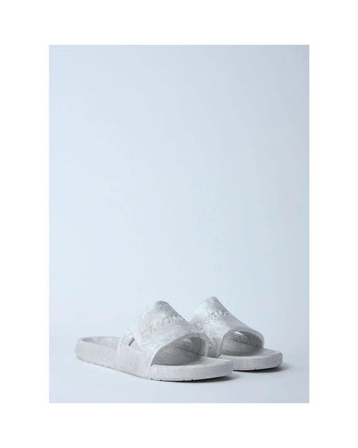Salomon White Sliders for men