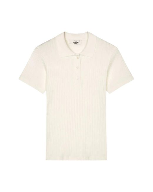 Mads Nørgaard White Polo Shirts