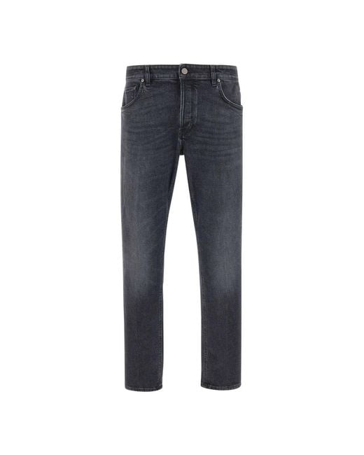 PT Torino Blue Straight Fit Jeans for men