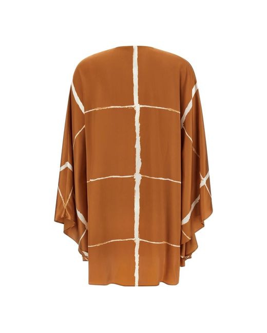 Blouses Kiton de color Brown